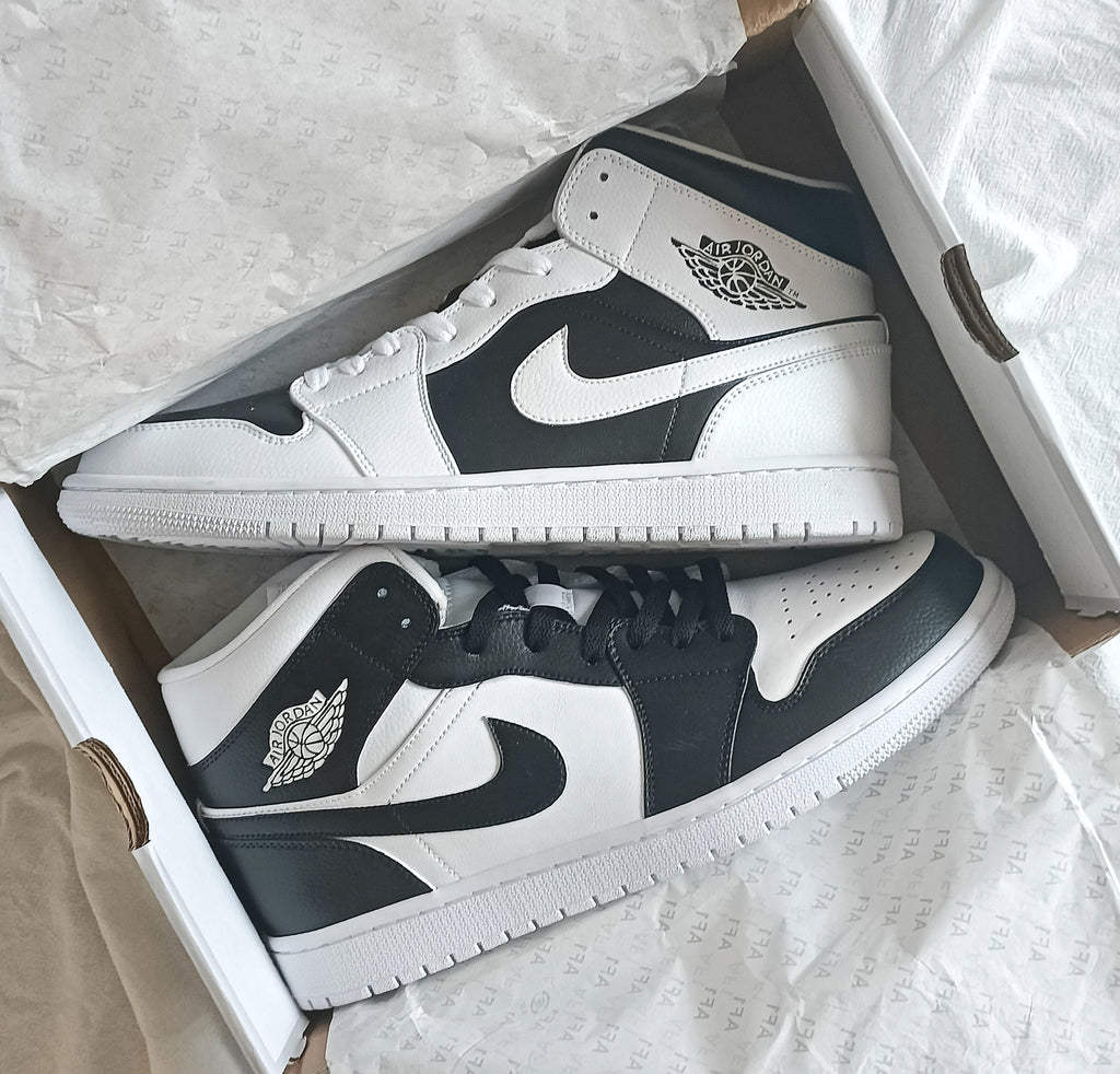 The White Black Custom Air Jordan 1: A New Icon in Sneaker Culture