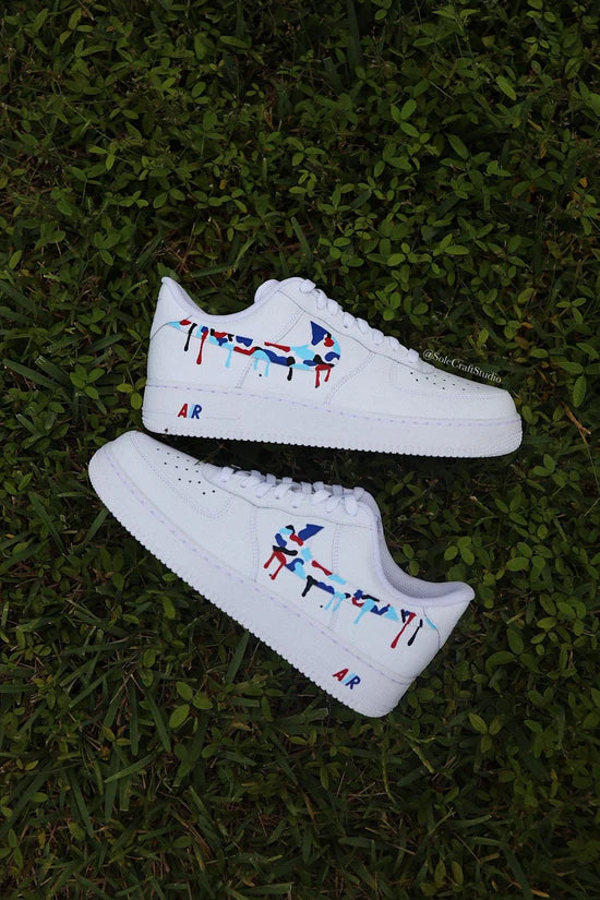 Stand Out with Unique Custom Hand-Painted Air Force 1s