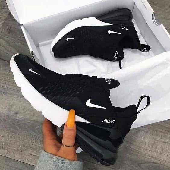 Custom Air Max 270 Black White