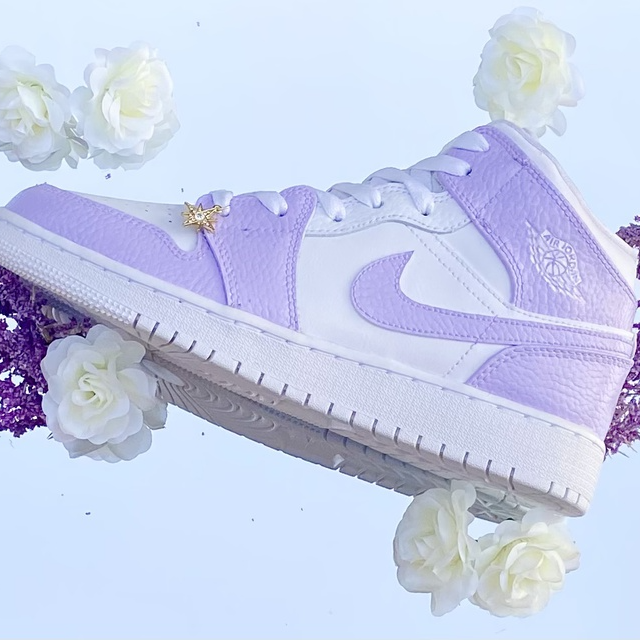 Custom Air Jordan 1 Purple