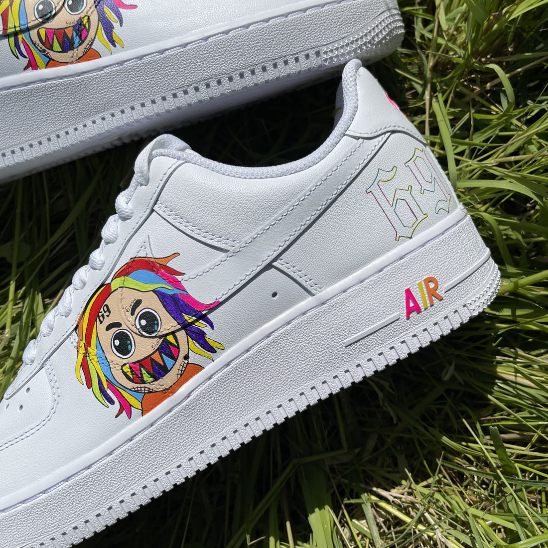 6ix9ine Custom Air Force 1