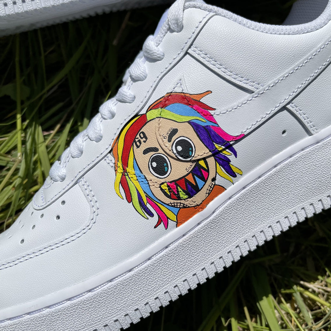 6ix9ine Custom Air Force 1