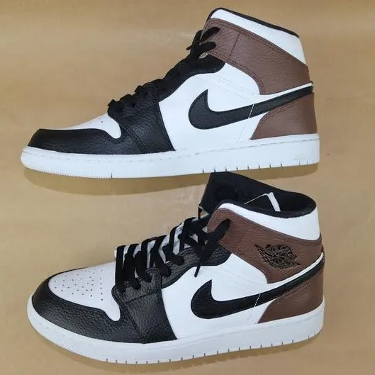 Custom Air Jordan 1 Chocolate Black White