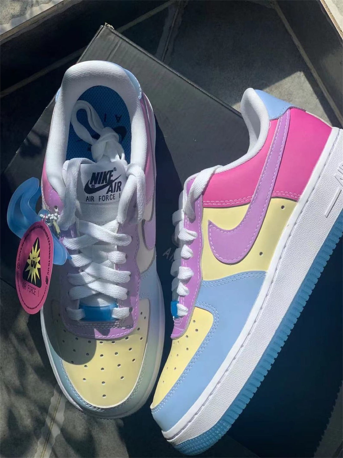 Sweet Colors Graffiti Custom Air Force 1