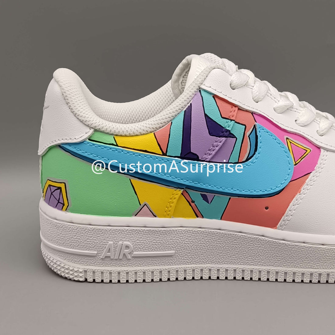 Custom Air Force 1 Personalized Graffiti