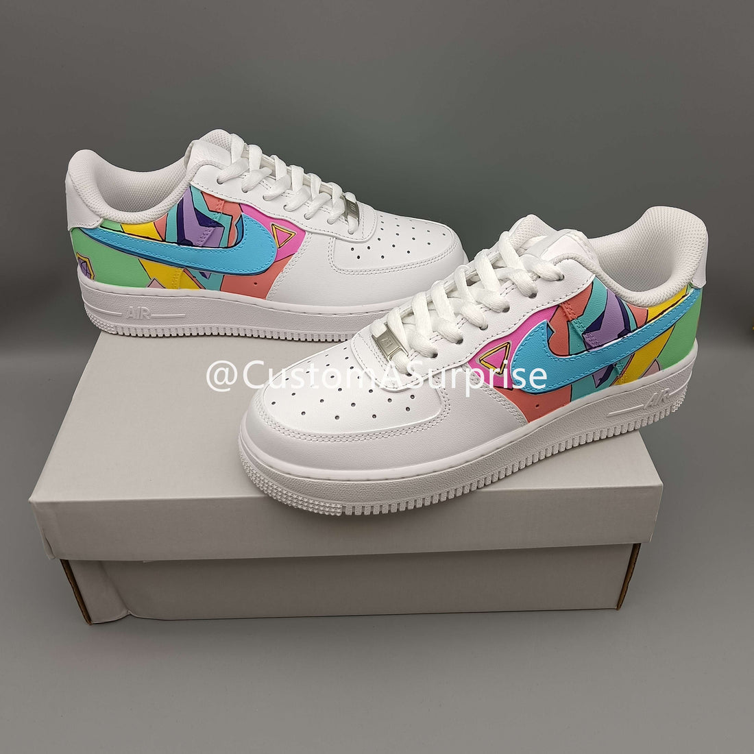 Custom Air Force 1 Personalized Graffiti