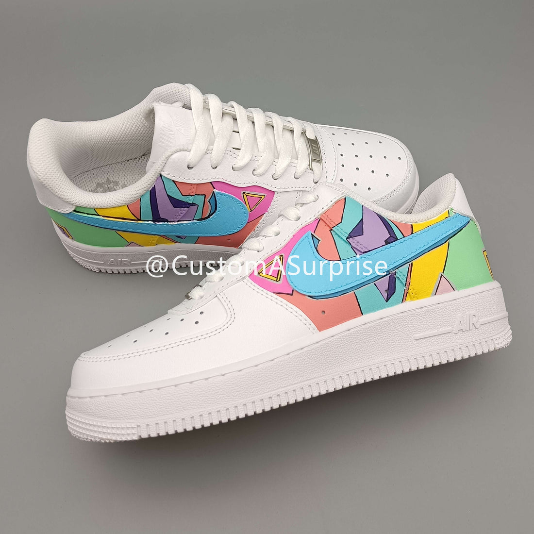 Custom Air Force 1 Personalized Graffiti